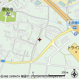 栃木県足利市上渋垂町953周辺の地図