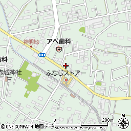 栃木県足利市上渋垂町514-1周辺の地図