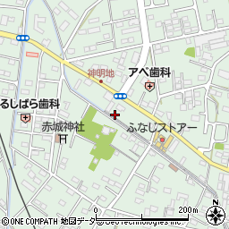 栃木県足利市上渋垂町218周辺の地図