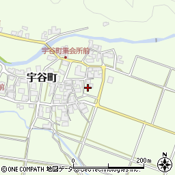 石川県加賀市宇谷町ヌ周辺の地図