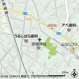 栃木県足利市上渋垂町116周辺の地図