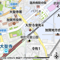 加賀料理 ばん亭周辺の地図