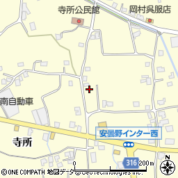 長野県安曇野市豊科南穂高103周辺の地図