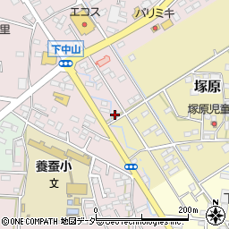 飯泉理容所周辺の地図