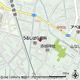 栃木県足利市上渋垂町54-4周辺の地図