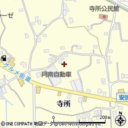 長野県安曇野市豊科南穂高寺所622周辺の地図