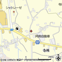 長野県安曇野市豊科南穂高寺所751周辺の地図