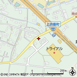 栃木県足利市上渋垂町1173周辺の地図