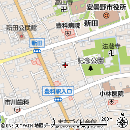 長野県安曇野市豊科5740周辺の地図