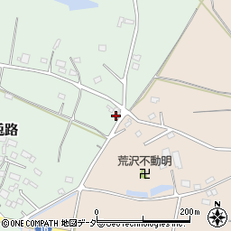 茨城県笠間市長兎路957周辺の地図