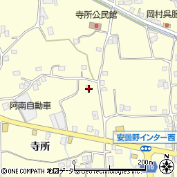 長野県安曇野市豊科南穂高649周辺の地図