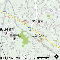 栃木県足利市上渋垂町219周辺の地図