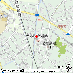 栃木県足利市上渋垂町57周辺の地図