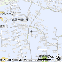 栃木県佐野市高萩町616周辺の地図