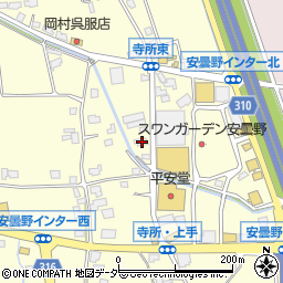 長野県安曇野市豊科南穂高1091周辺の地図
