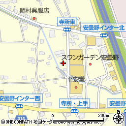 長野県安曇野市豊科南穂高1091周辺の地図