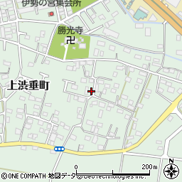 栃木県足利市上渋垂町884周辺の地図