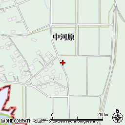 栃木県小山市中河原380周辺の地図