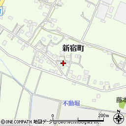 栃木県足利市新宿町1025周辺の地図