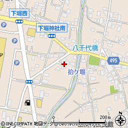 長野県安曇野市堀金烏川4984周辺の地図