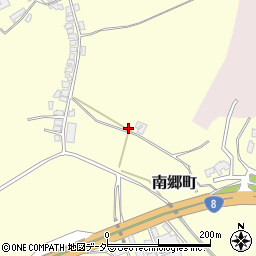 石川県加賀市南郷町リ周辺の地図