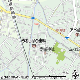 栃木県足利市上渋垂町54-1周辺の地図
