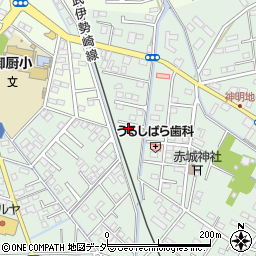 栃木県足利市上渋垂町26周辺の地図