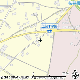 茨城県笠間市土師1268-14周辺の地図