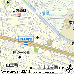 群馬県伊勢崎市山王町143-8周辺の地図