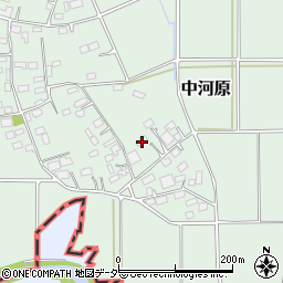栃木県小山市中河原333周辺の地図