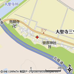 石川県加賀市大聖寺三ツ町ヨ周辺の地図