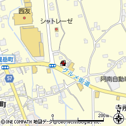 長野県安曇野市豊科南穂高754-3周辺の地図