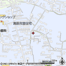 栃木県佐野市高萩町615周辺の地図