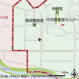栃木県小山市中河原139周辺の地図