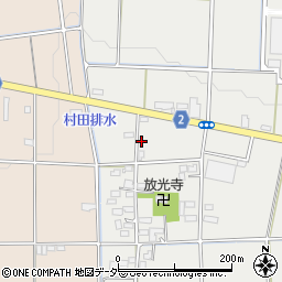 群馬県太田市新田小金井町253周辺の地図