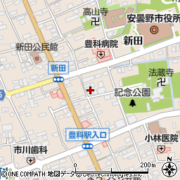 長野県安曇野市豊科5747周辺の地図