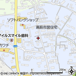 栃木県佐野市高萩町541周辺の地図