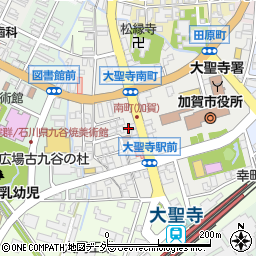 石川県加賀市大聖寺南町ホ周辺の地図