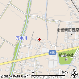 長野県安曇野市豊科新田5174周辺の地図