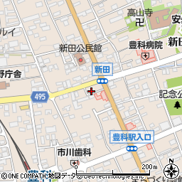 長野県安曇野市豊科5954周辺の地図