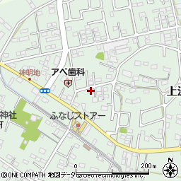 栃木県足利市上渋垂町267周辺の地図