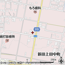 ミニストップ新田上田中町店周辺の地図