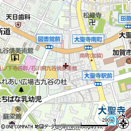 石川県加賀市大聖寺南町チ周辺の地図