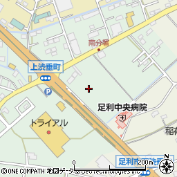 栃木県足利市上渋垂町1239周辺の地図