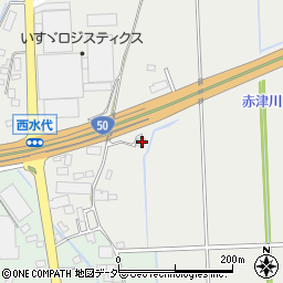 栃木県栃木市大平町西水代1447周辺の地図