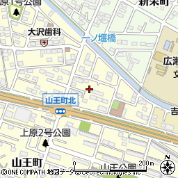 群馬県伊勢崎市山王町143-7周辺の地図