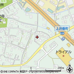 栃木県足利市上渋垂町925周辺の地図