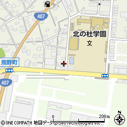 群馬県太田市熊野町3-22周辺の地図