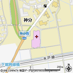 茨城県筑西市神分472周辺の地図