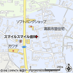 栃木県佐野市高萩町538周辺の地図